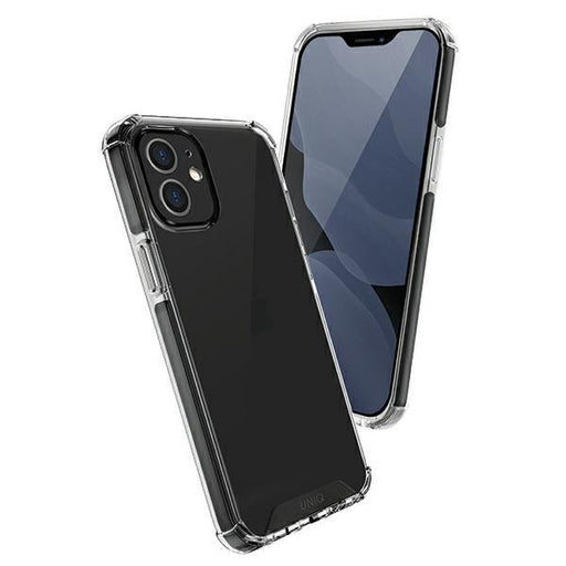 Калъф за телефон UNIQ Combat Apple iPhone 12 mini сив/черен