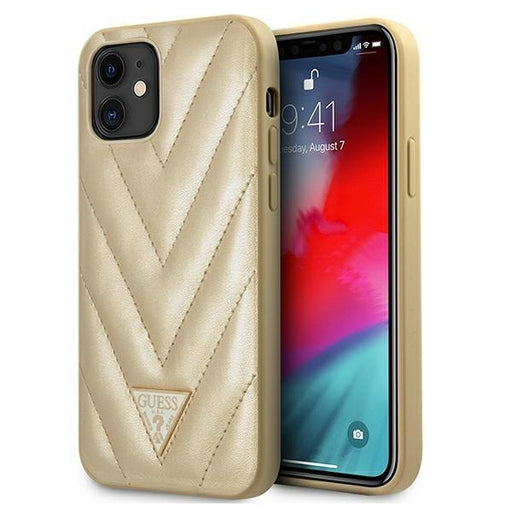 Калъф Cover Guess V Quilted за iPhone 12 Mini