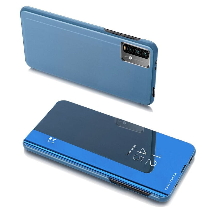 Калъф за телефон Clear View за Xiaomi Poco M3/Xiaomi Redmi 9T, син