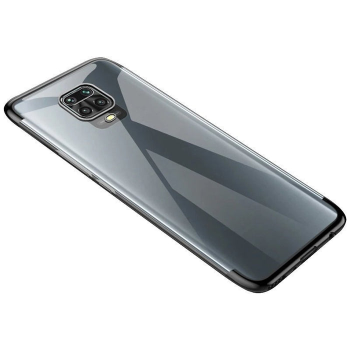 Калъф Clear Color Case, за Motorola Moto G9 Play, черен