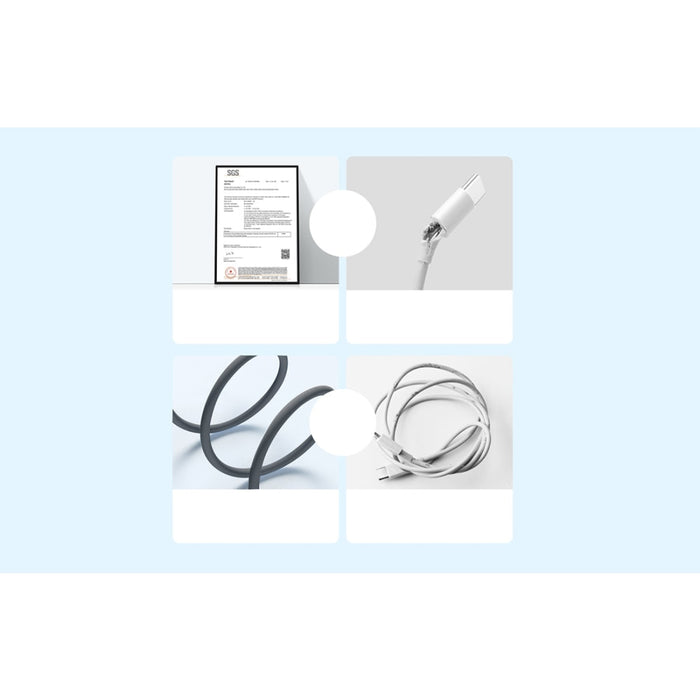 Кабел за зареждане USB към USB - C Baseus Jelly 100W