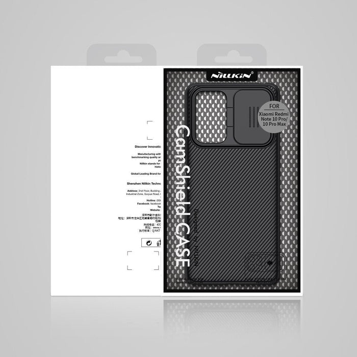 Калъф Nillkin CamShield Pro за Xiaomi Redmi Note 10 Black