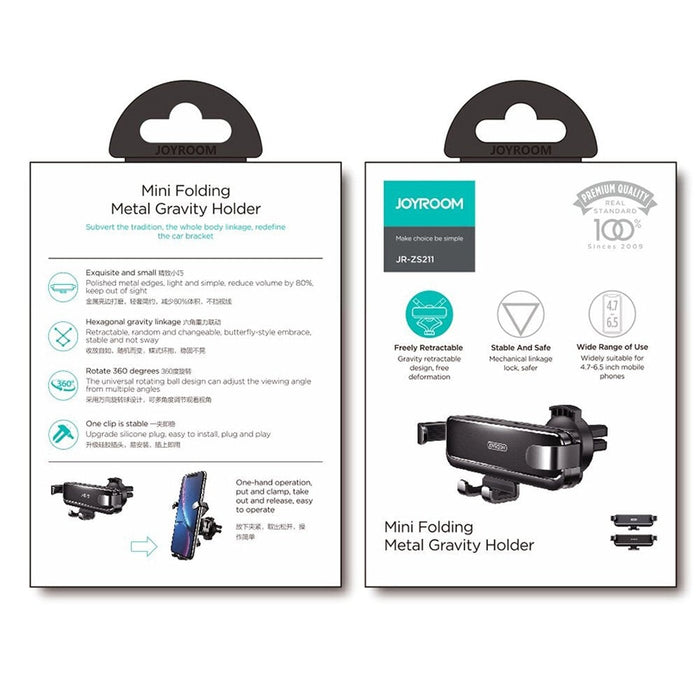 Държач за телефон кола Joyroom Черен