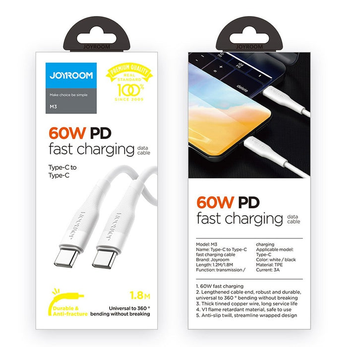 Кабел Joyroom S - 1230M3 USB към USB - C Quick