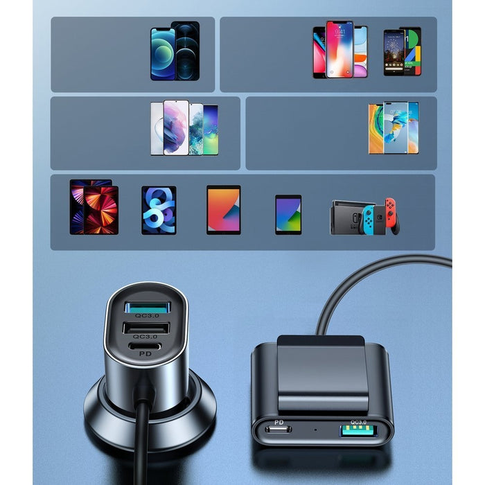 Зарядно за кола Joyroom JR - CL05 2xPD 2xQC3.0