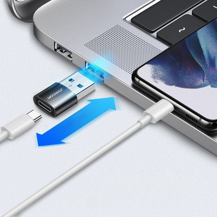 Адаптер Joyroom USB/USB - C за конектори черен