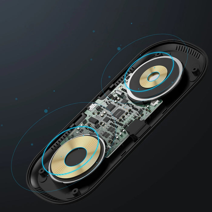 Безжично зарядно Choetech T570 - S Qi 15W