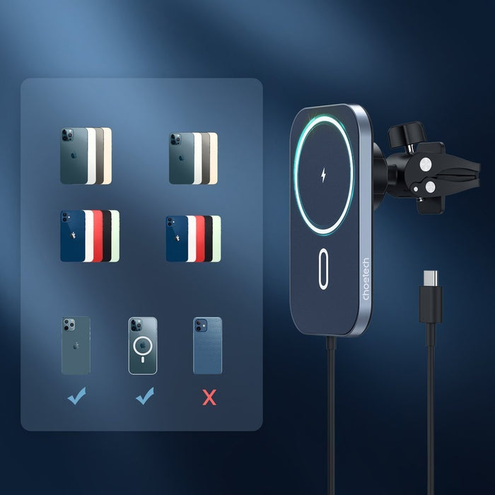 2в1 Магнитен държач и зарядно за