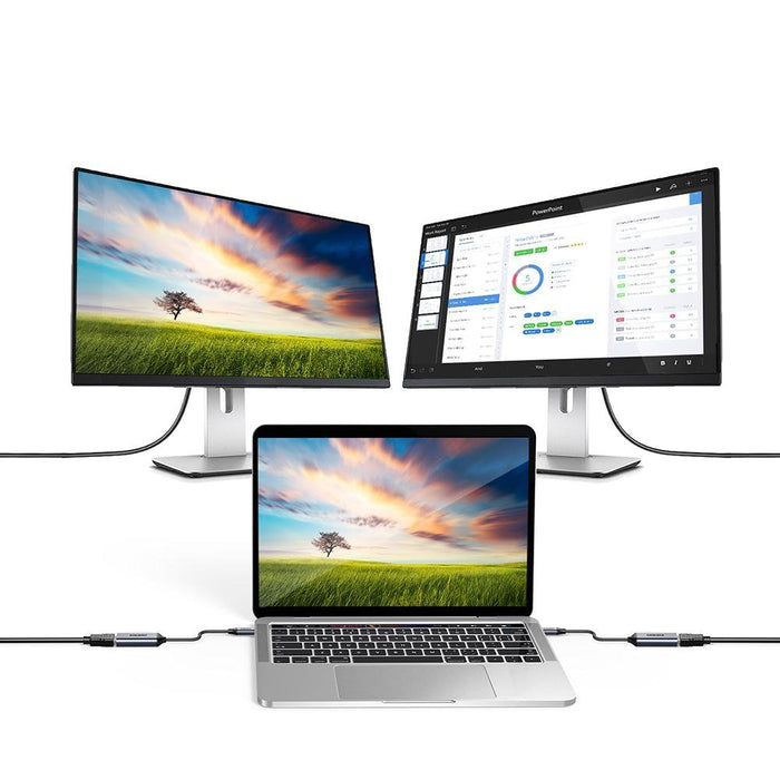 Адаптер Choetech USB - C мъжки - Displayport