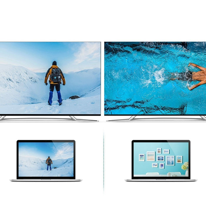 Кабел Choetech XCH - 0030 USB - C към HDMI 4K 30Hz 3m черен