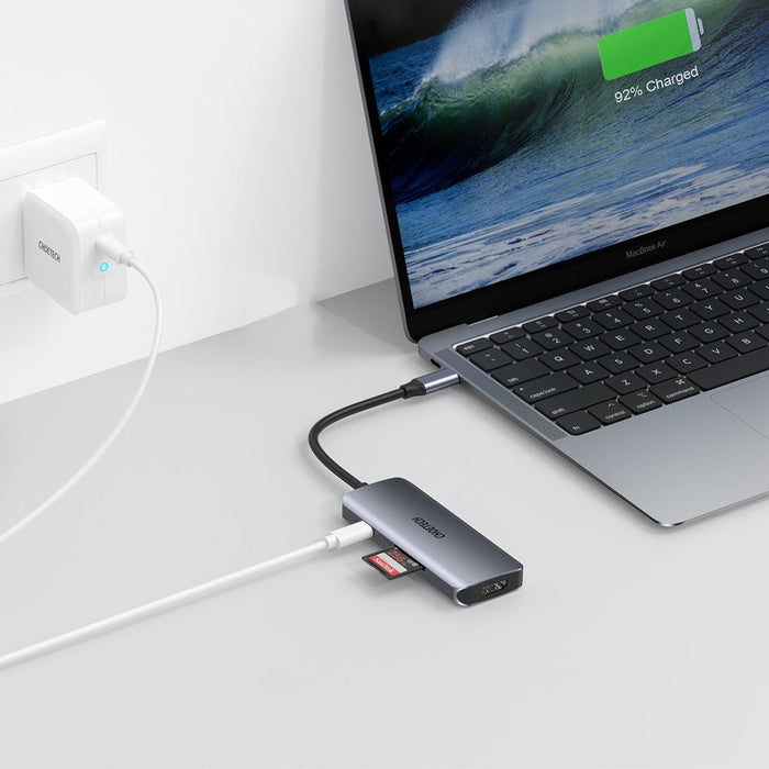 7в1 мултифункционален хъб Choetech USB