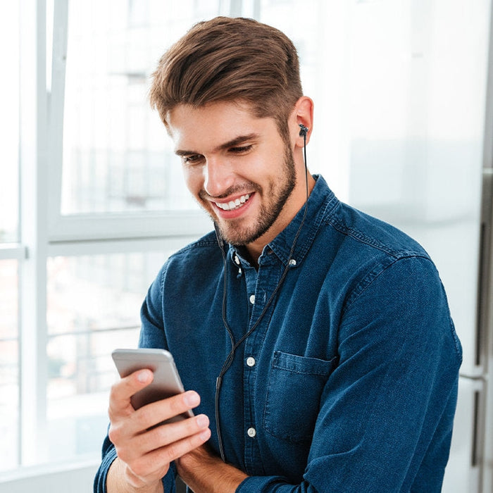 Слушалки Joyroom JR - EC03 с кабел USB - C конектор сребрист