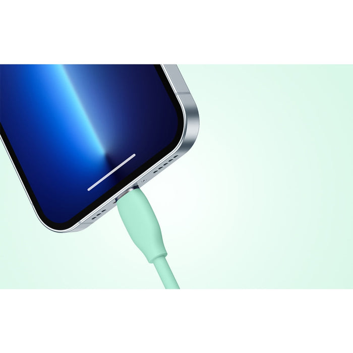 Кабел за зареждане USB към Lightning Baseus Jelly 2.4A 1.2m