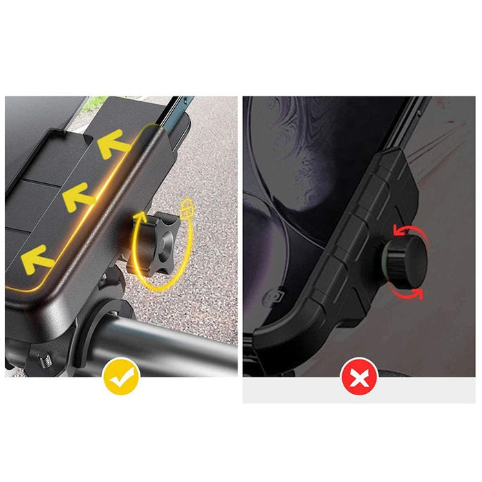 Метален държач за телефон Wozinsky Черен