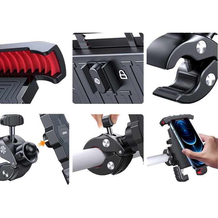 Метална стойка за телефон Wozinsky Черен