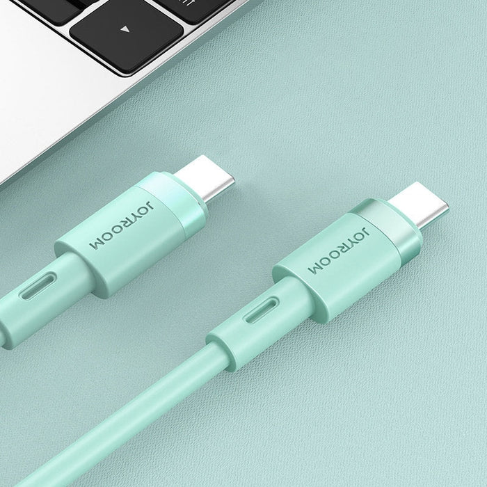 Кабел Joyroom S - 1830N9 USB - C към 3A 1.8m зелен
