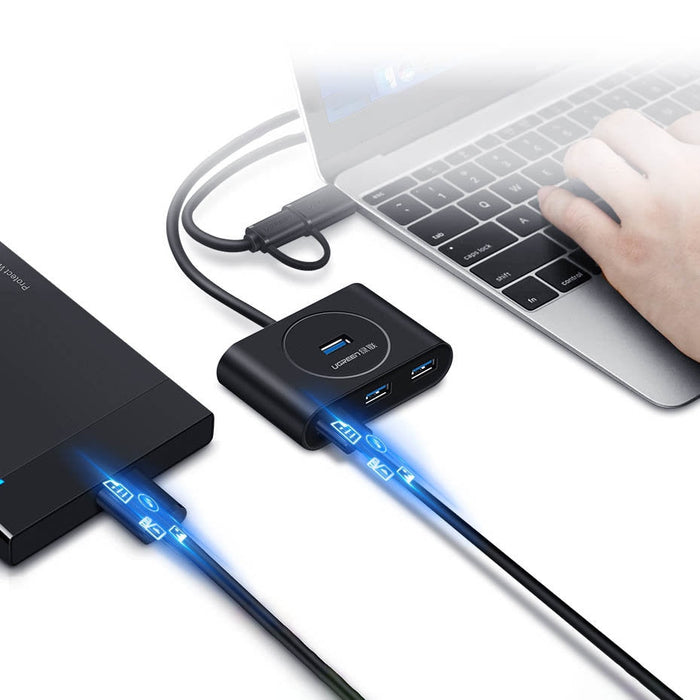 Ugreen многофункционален USB HUB Type c