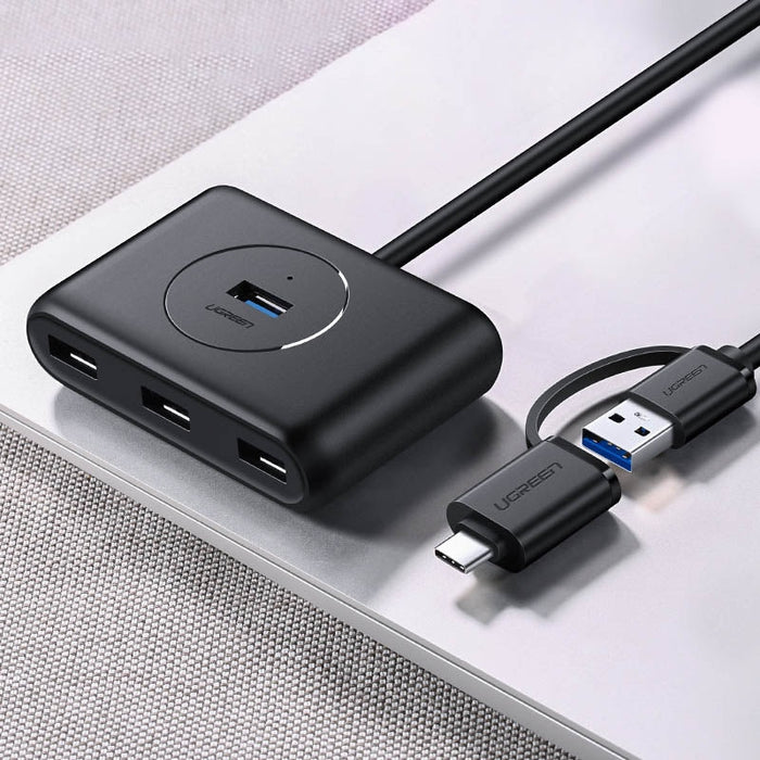 Ugreen многофункционален USB HUB Type c