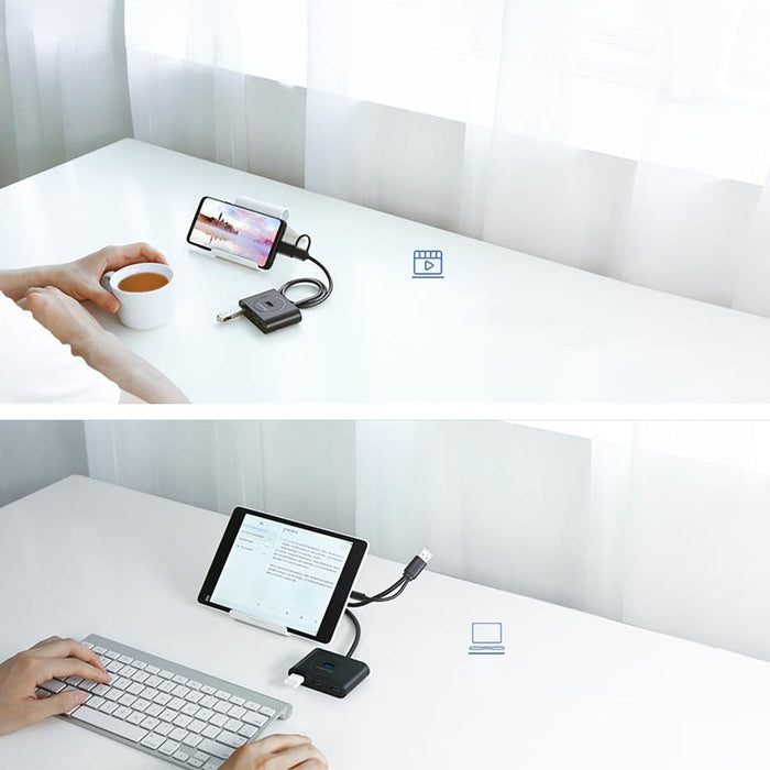 Ugreen многофункционален USB HUB Type c