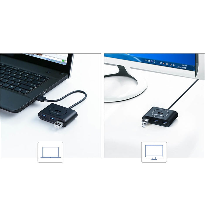 Ugreen многофункционален USB HUB Type c