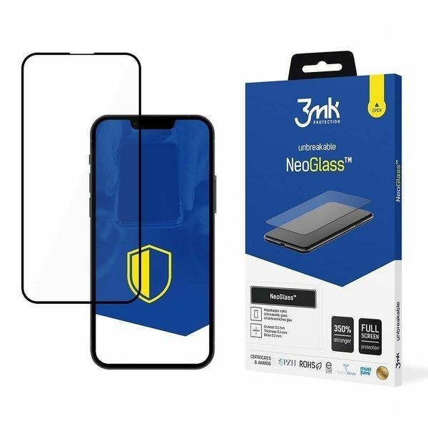 Протектор 3Mk NeoGlass, за Apple iPhone 13 Mini, черен
