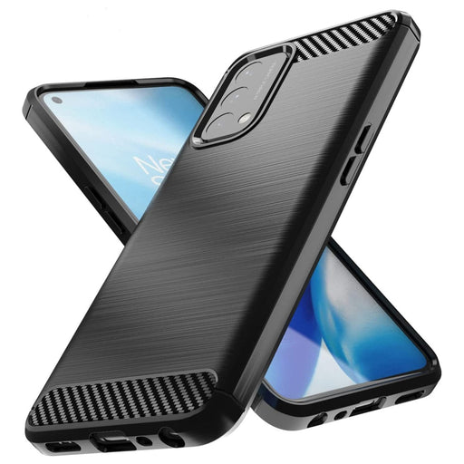 Кейс Carbon Case Flexible за OnePlus Nord N200 5G Черен