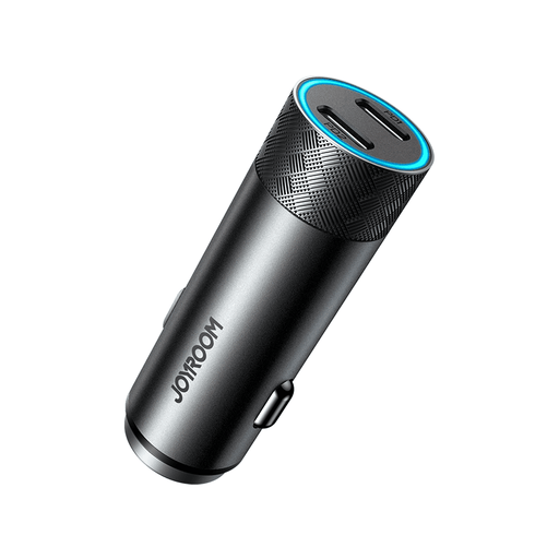 Зарядно за кола Joyroom,2xUSB 50W PD QC PPS Сив