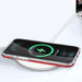 Прозрачен кейс 3в1 за iPhone 11 Pro Max с гел рамка червен
