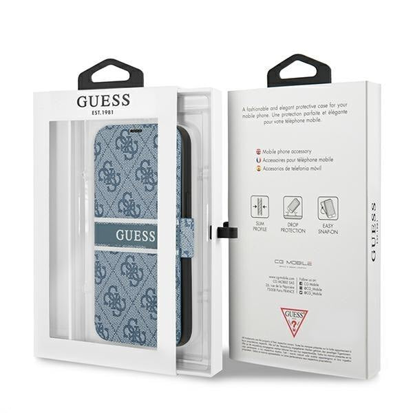 Калъф Guess GUBKP13L4GDBL за iPhone 13 Pro / 6.1’ син