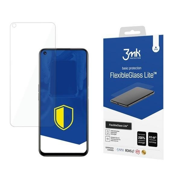 Протектор 3Mk FlexibleGlass Hybrid Glass Lite, за Realme 8i