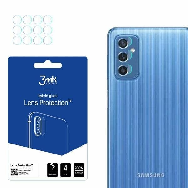 Протектор 3Mk Lens Protect, за Samsung Galaxy M526 / M52, за камера, 4 броя