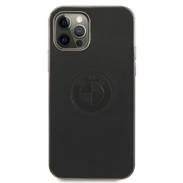 Калъф BMW BMHCP12LREELK Signature Leather за iPhone