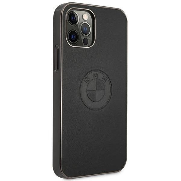 Калъф BMW BMHCP12LREELK Signature Leather за iPhone