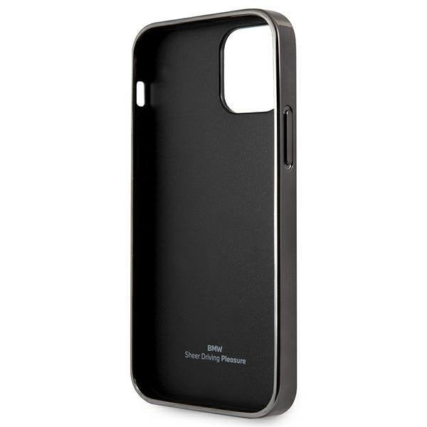Калъф BMW BMHCP12LREELK Signature Leather за iPhone