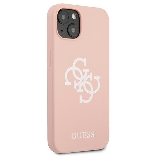 Калъф Guess GUHCP13SLS4GWPI за iPhone 13 mini 5.4’ розов