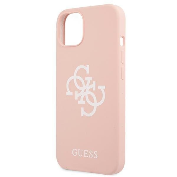Калъф Guess GUHCP13SLS4GWPI за iPhone 13 mini 5.4’ розов