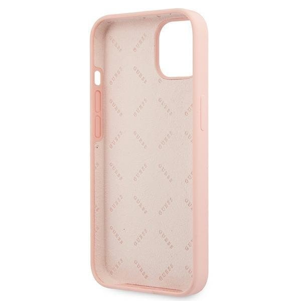 Калъф Guess GUHCP13SLS4GWPI за iPhone 13 mini 5.4’ розов