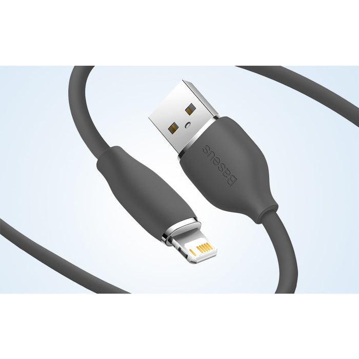 Кабел за зареждане USB към Lightning Baseus Jelly 2.4A 1.2m