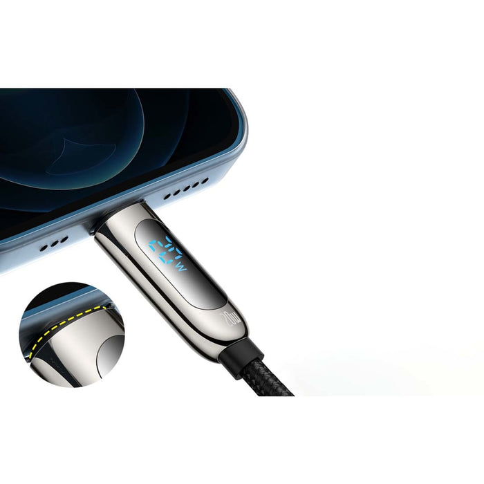 Кабел за зареждане с дисплей USB