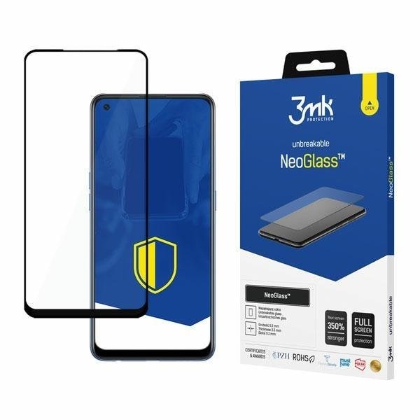 Kейс-гръб 3mk NeoGlass за Oppo A74 5G, Черен