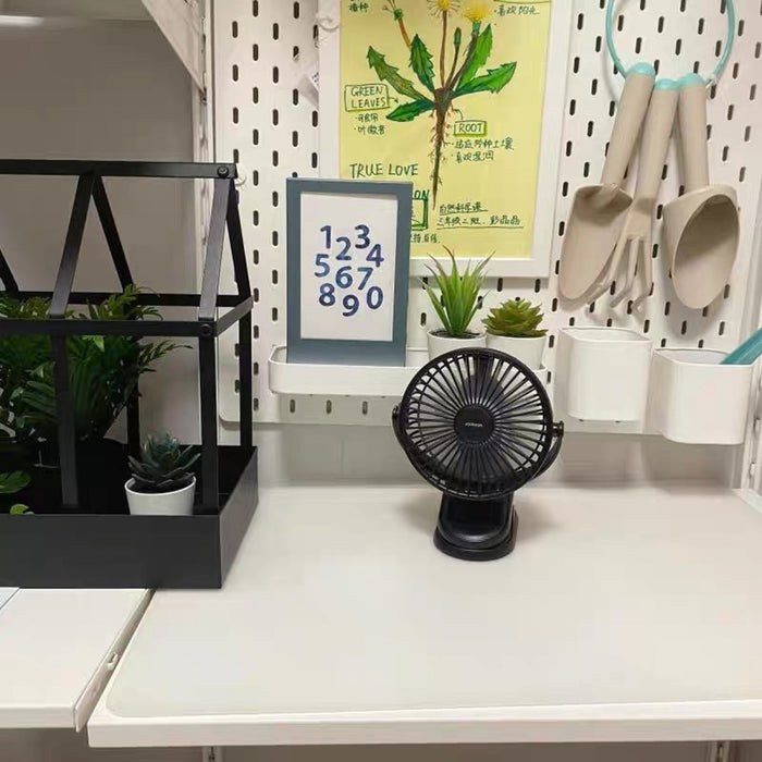 Преносим настолен вентилатор Joyroom Черен