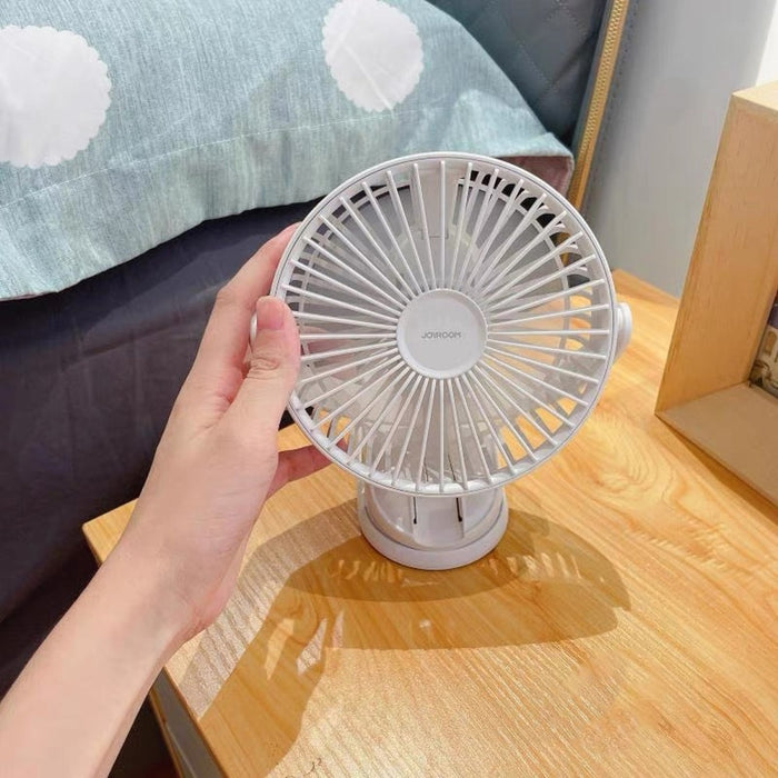 Преносим настолен вентилатор Joyroom Бял