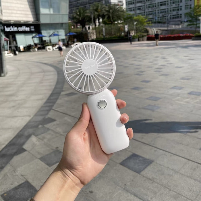 Преносим вентилатор Joyroom Muxia за бюро Бял