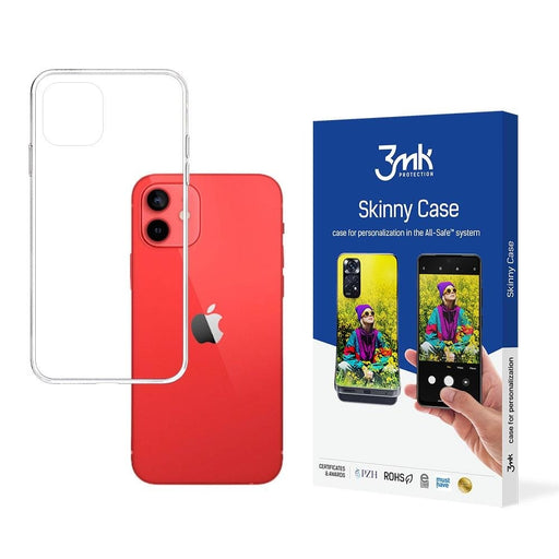 Кейс 3mk Skinny Case за Apple iPhone 12 Mini прозрачен