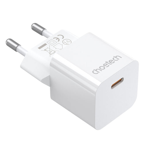Зарядно устройство Choetech 20W USB - C Бял