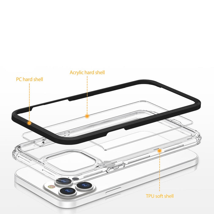 Кейс HQWear Clear 3in1 за iPhone 14 Plus