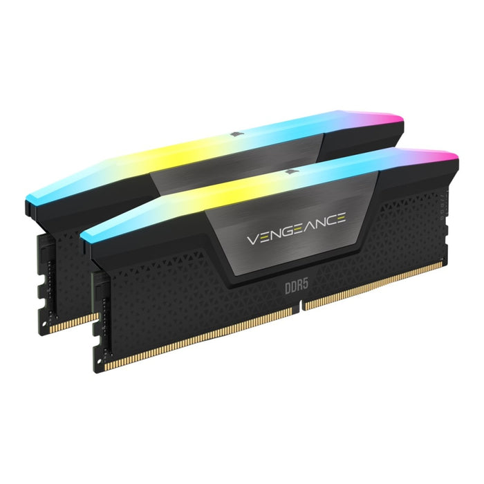 Памет CORSAIR VENGEANCE RGB 32GB 2x16GB DDR5 6000MHz