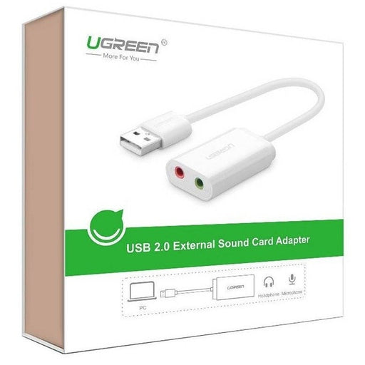Адаптер USB към 3.5mm жак UGREEN 15cm