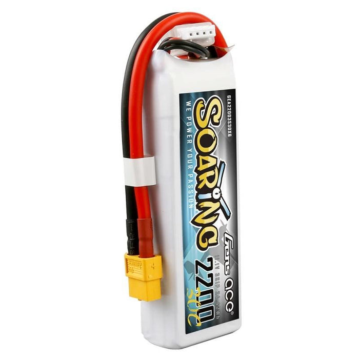 Акумулаторна батерия Gens Ace Soaring 2200mAh 11.1V 30C 3S1P