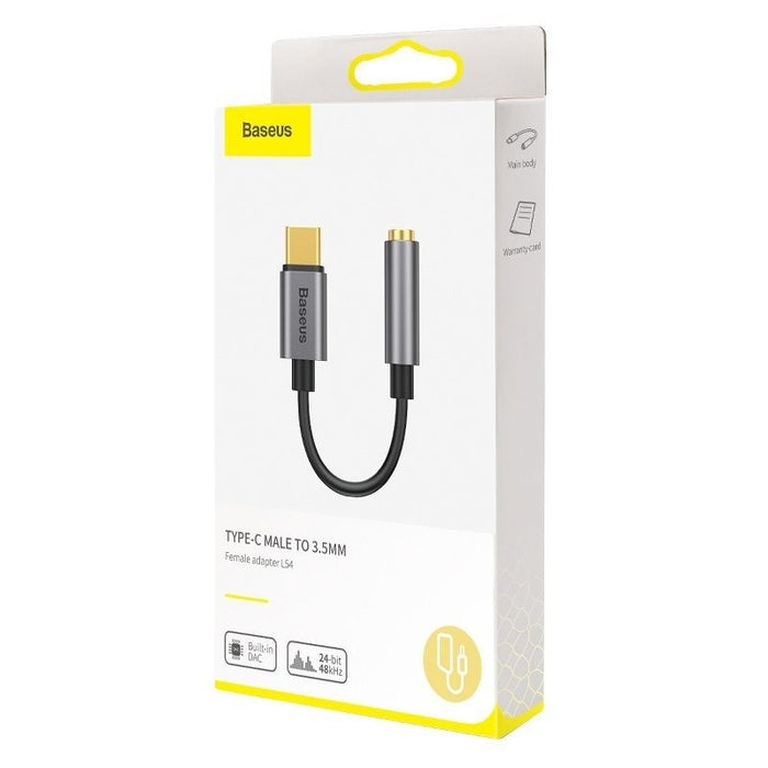 Аудио адаптер Baseus L54 USB-C + мини жак 3.5mm